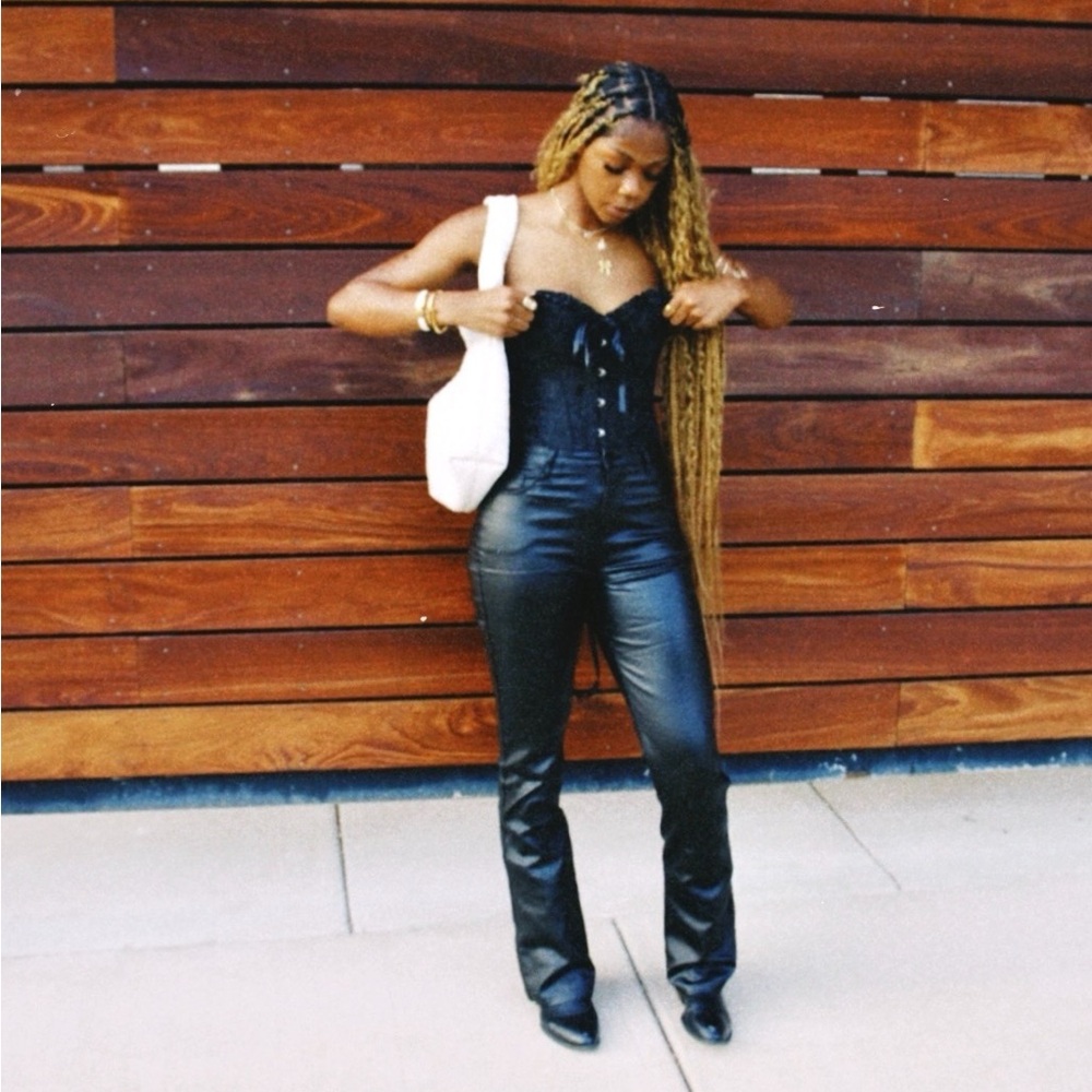 Black Leather Pants